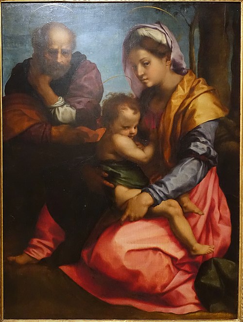 The Holy Family, 1530, Andrea del Sarto