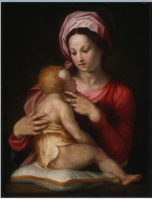 Vierge à l'Enfant, 1530, Andrea del Sarto