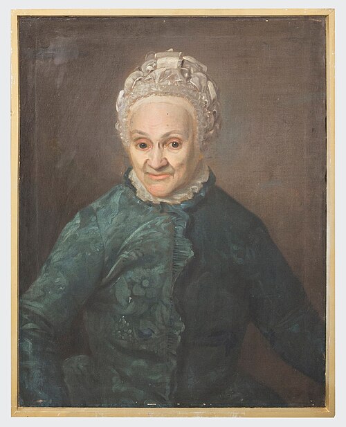 Portrait of Anna Siemens, 1774, Andreas Bergius