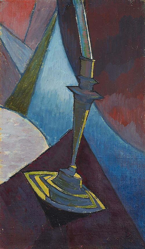 Kerzenstock, 1911, Oskar Lüthy