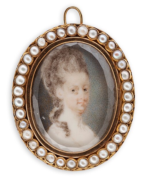 Portrait of a lady, , Anton Ulrik Berndes