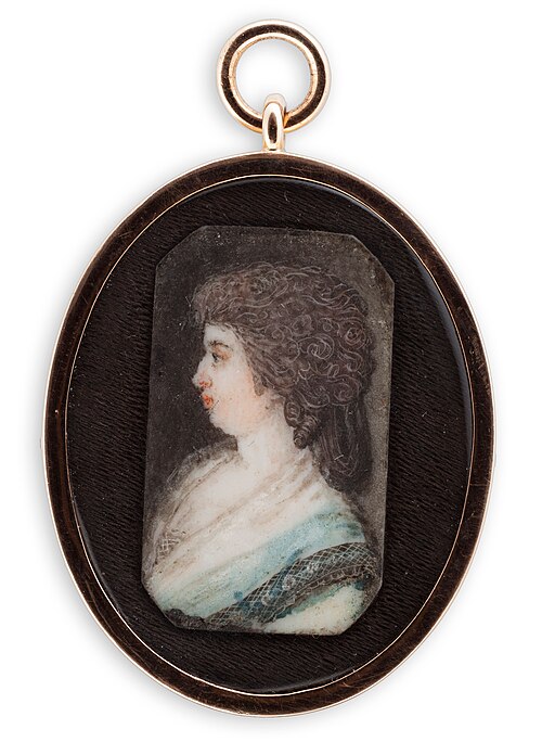 Portrait of a young lady, , Anton Ulrik Berndes
