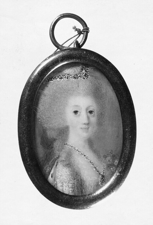 Sofia Magdalena, 1746-1813, drottning av Sverige (enligt Gripsholmsinventariet Sofia Albertina), , Anton Ulrik Berndes