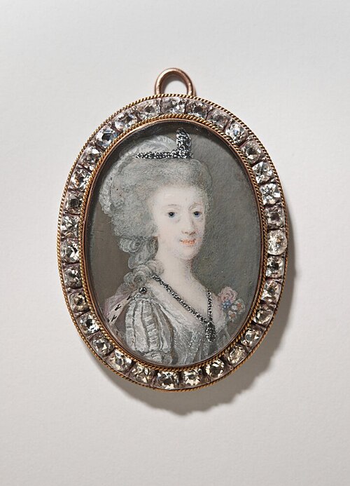 Sofia Magdalena, Queen of Sweden, 1800, Anton Ulrik Berndes