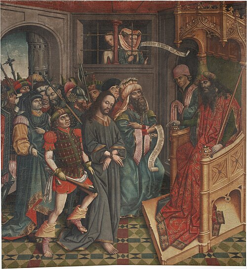Christ before Pilate, 1450, Nicolás Francés