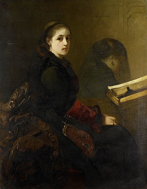The Interrupted Prayer, 1877, Christoffel Bisschop