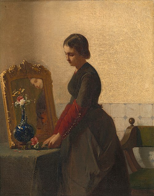Sister of the bride, 1855, Christoffel Bisschop