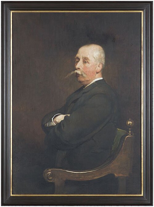 Portrait of Count van Limburg Stirum, 1899, Christoffel Bisschop