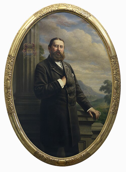 Portrait de René Moretus, 1882, Narcisse Alexis Joseph Léopold Baudin