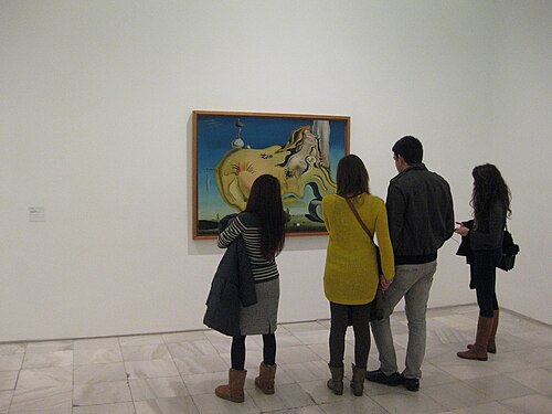 Le Grand Masturbateur, 1929, Salvador Dalí
