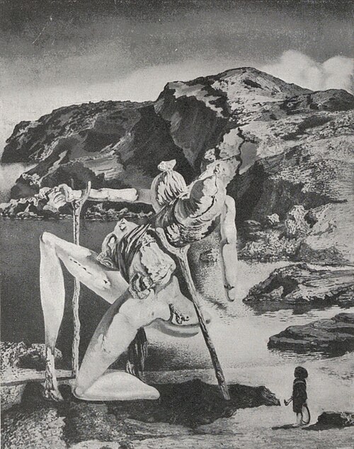 Le Spectre du sex-appeal, 1934, Salvador Dalí