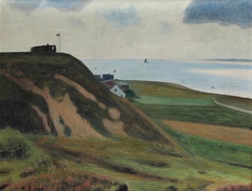 Coastal view., 1939, Niels Bjerre