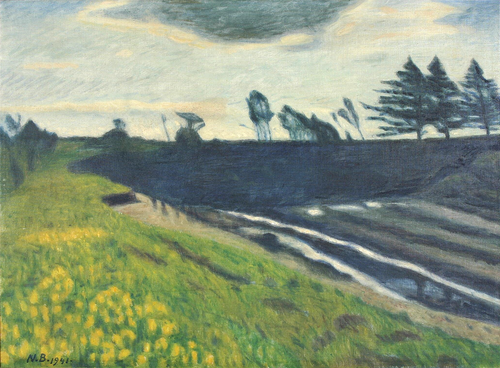 Paysage, 1941, Niels Bjerre