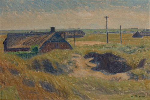 Landscape from West Jutland., 1919, Niels Bjerre