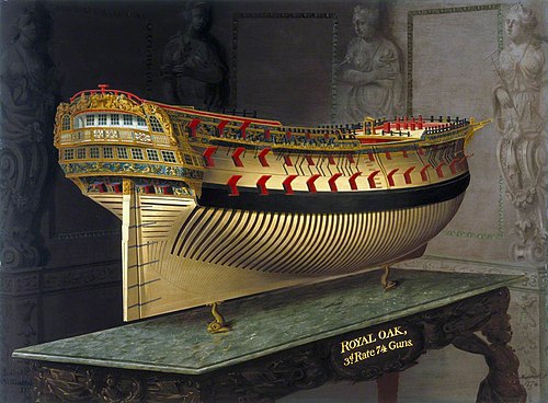 HMS 'Royal Oak', 1774, Joseph Marshall