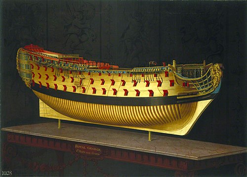 HMS 'Royal George', 1774, Joseph Marshall