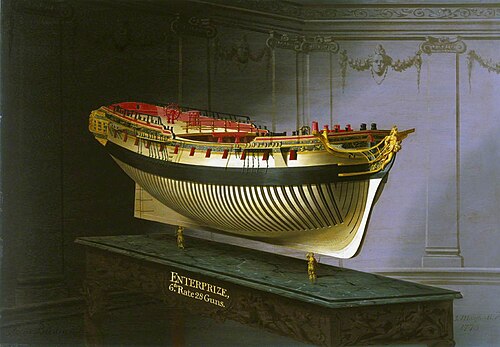 HMS 'Enterprize', 1775, Joseph Marshall
