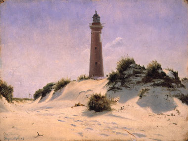 The Grey Lighthouse, 1869, Christian Blache
