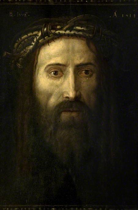 The Head of Christ Crowned with Thorns, 1587, Albrecht Dürer