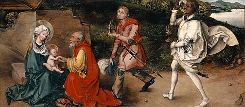 L'adoration des mages, 1492, Albrecht Dürer
