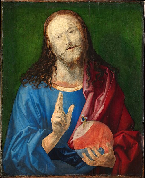 Salvator Mundi, 1505, Albrecht Dürer