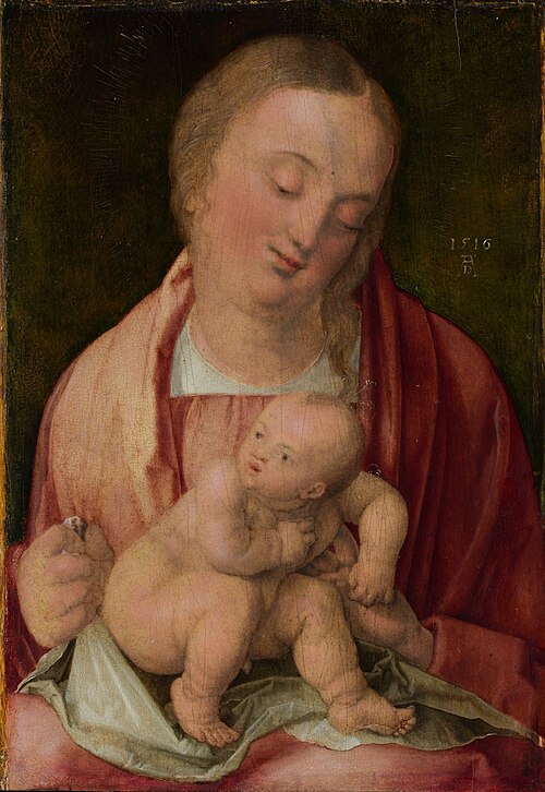 Virgin and Child, 1516, Albrecht Dürer