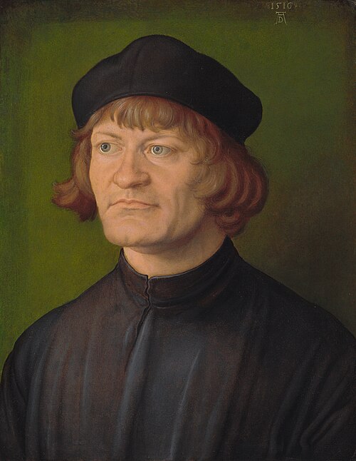 Portrait of a Clergyman (Johann Dorsch?), 1516, Albrecht Dürer