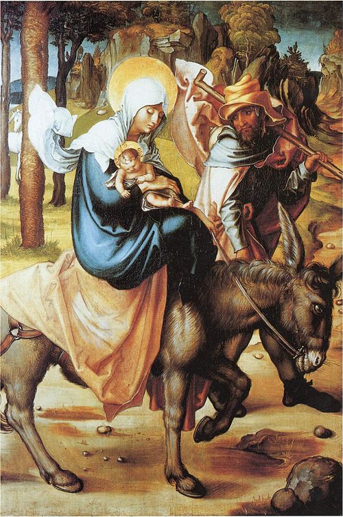 Flight to Egypt, 1494, Albrecht Dürer
