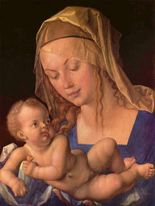 Mary and Child, 1512, Albrecht Dürer