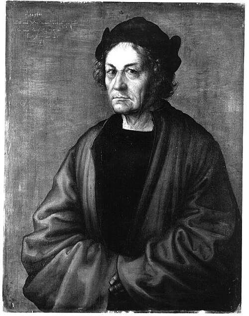 Portrait of the artist's father, 1599, Albrecht Dürer