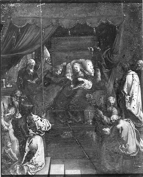 Tod Mariae (Kopie nach), , Albrecht Dürer