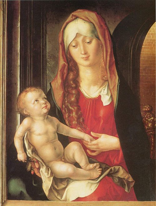 Vierge à l'enfant, 1495, Albrecht Dürer