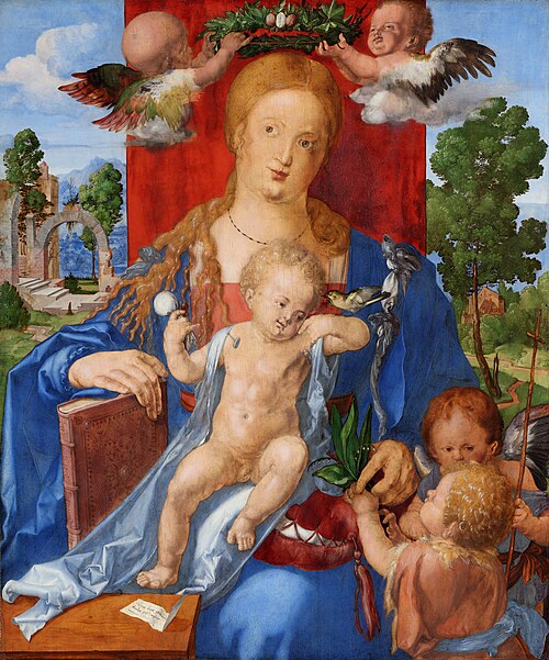 Madonna with the Siskin, 1506, Albrecht Dürer
