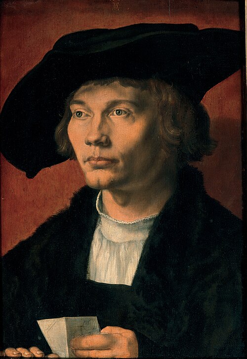 Portrait of Bernhart von Reesen, 1521, Albrecht Dürer