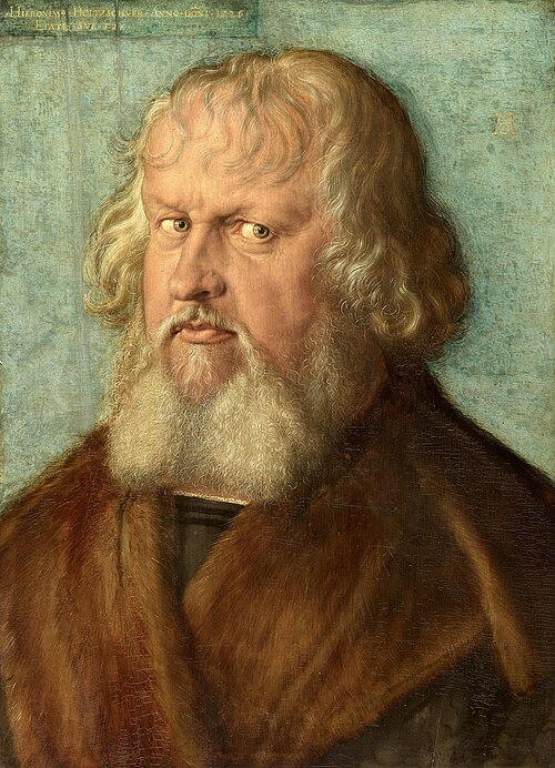 Portrait of Hieronymus Holzschuher, 1526, Albrecht Dürer