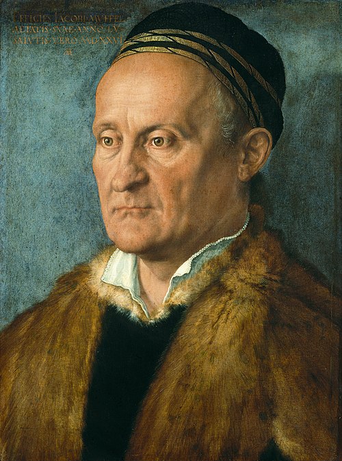 Portrait of Jakob Muffel, 1526, Albrecht Dürer