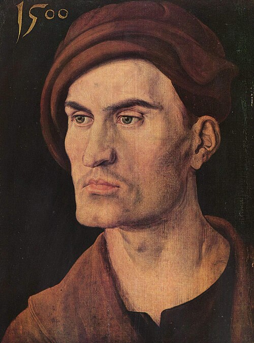 Portrait of a Young Man, 1500, Albrecht Dürer
