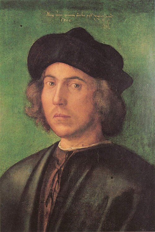 Portrait d'un jeune Vénitien, 1506, Albrecht Dürer