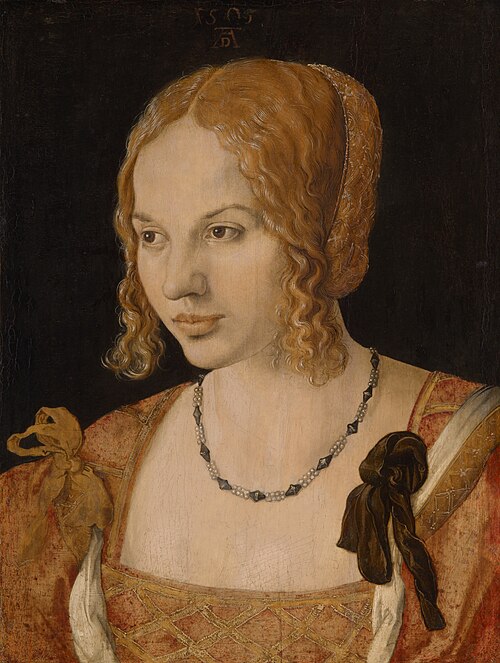 Portrait of a Venetian Woman, 1505, Albrecht Dürer