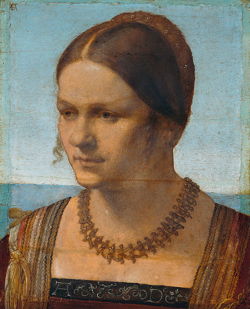 Portrait of a young Venetian woman, 1506, Albrecht Dürer