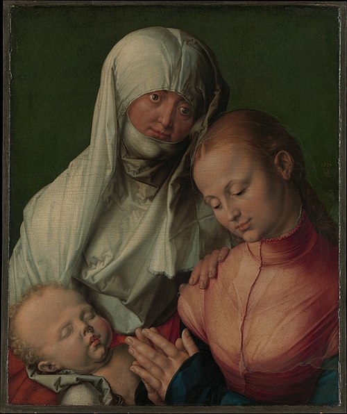 Virgin and Child with Saint Anne, 1519, Albrecht Dürer