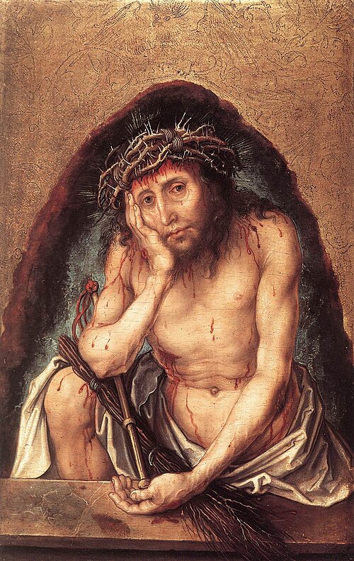 Christ as the Man of Sorrows, 1493, Albrecht Dürer