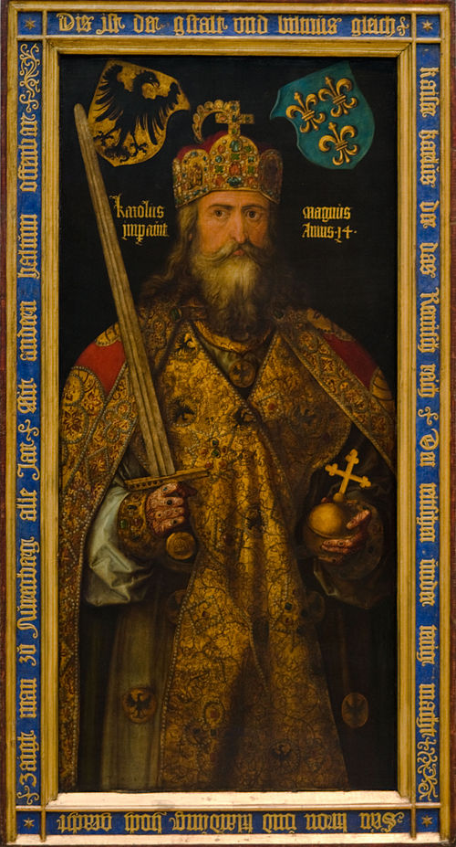 Emperor Charlemagne, 1511, Albrecht Dürer