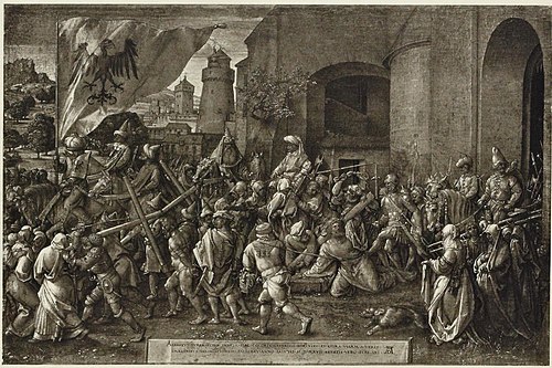 Way to Calvary, 1527, Albrecht Dürer