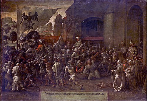Way to Calvary, 1527, Albrecht Dürer