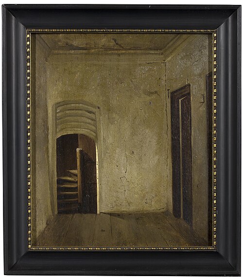 Interieur van het huis Wijchgel van Lellens, 1862, Jan Hindrik Kiewiet de Jonge