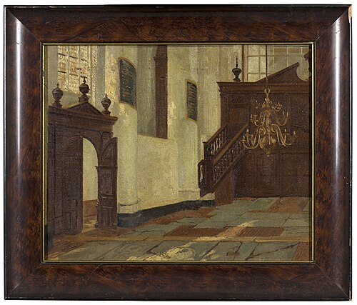 Koor van de der Aa-kerk, 1862, Jan Hindrik Kiewiet de Jonge