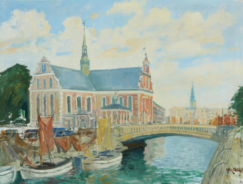 Holmens Church, Copenhagen., 1922, Christian Bogø