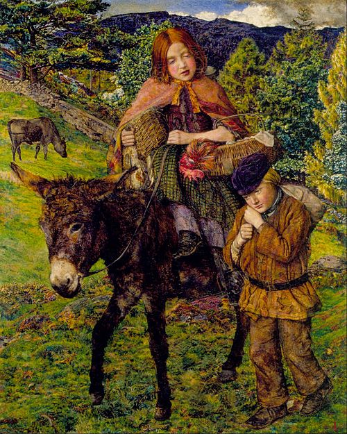 Going to Market, 1860, John J. Lee