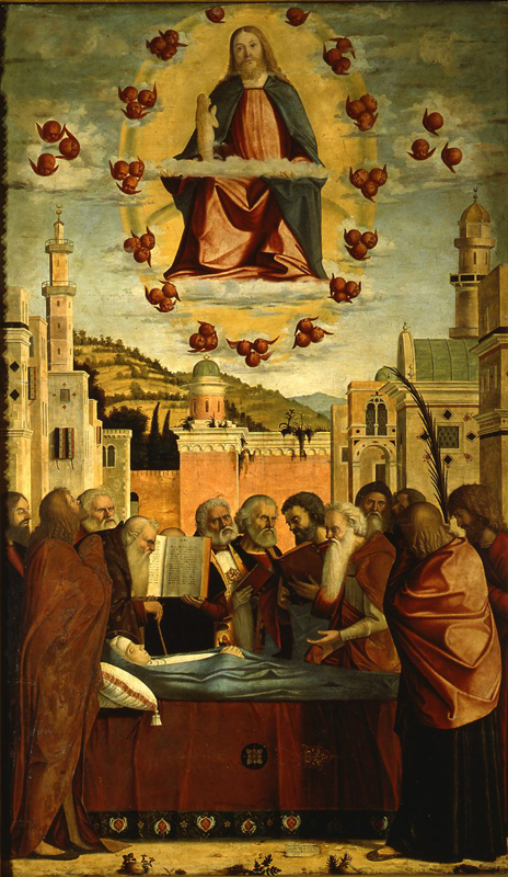 Death of the Virgin by Carpaccio, 1508, Vittore Carpaccio